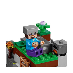 LEGO Minecraft La Caverna dello Zombie con Steve e Zombie
