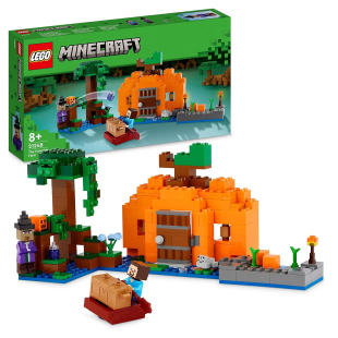 LEGO Minecraft Fattoria delle Zucche set con Steve