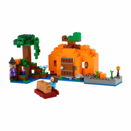 LEGO Minecraft Fattoria delle Zucche set con Steve