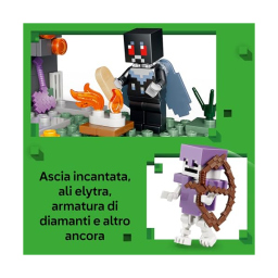 LEGO Minecraft Giardino Pallido con Creaking e Mothman