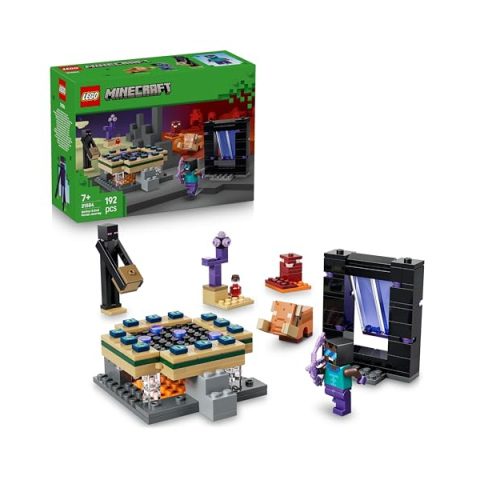LEGO Minecraft Portale del Nether e dell'End 21584