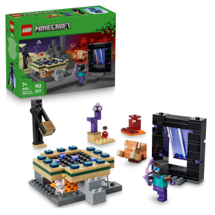 LEGO Minecraft Portale del Nether e dell'End 21584