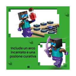 LEGO Minecraft Portale del Nether e dell'End 21584