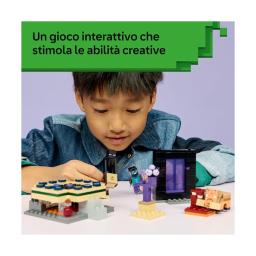 LEGO Minecraft Portale del Nether e dell'End 21584