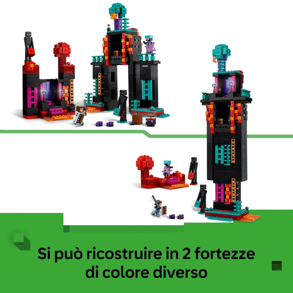 LEGO Minecraft La Torre dell'Enderman 2in1 – Set 21279