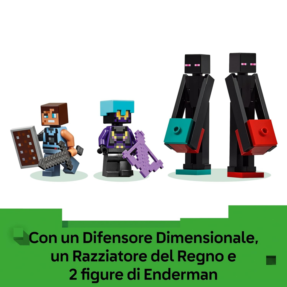 LEGO Minecraft La Torre dell'Enderman 2in1 – Set 21279