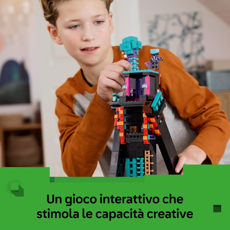 LEGO Minecraft La Torre dell'Enderman 2in1 – Set 21279