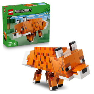 LEGO Minecraft La Volpe 21588 – Costruzione Snodabile da Collezione