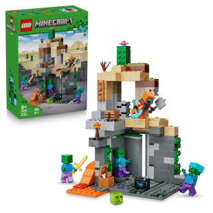 LEGO Minecraft Zombie Dungeon con Minifigure e Zombie