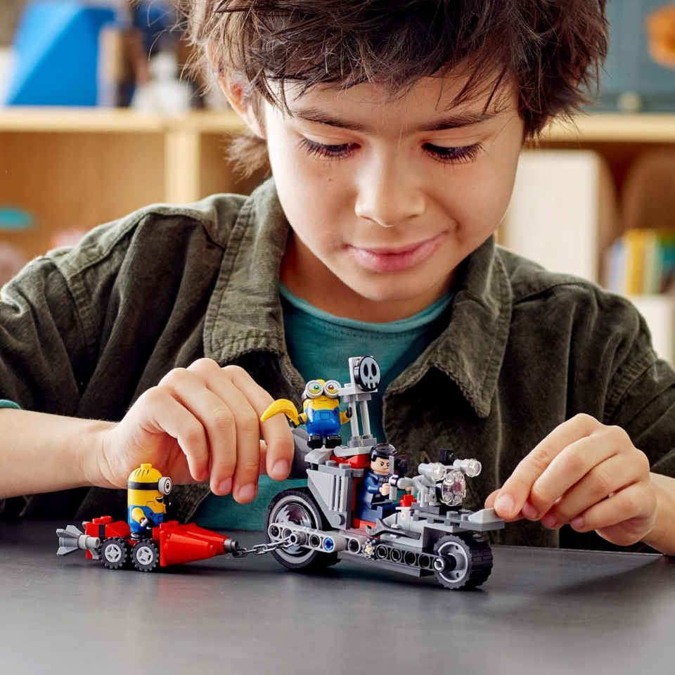 LEGO Minions moto giocattolo da 136 pezzi