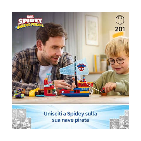 LEGO Marvel Nave Pirata del Team Spidey 11208