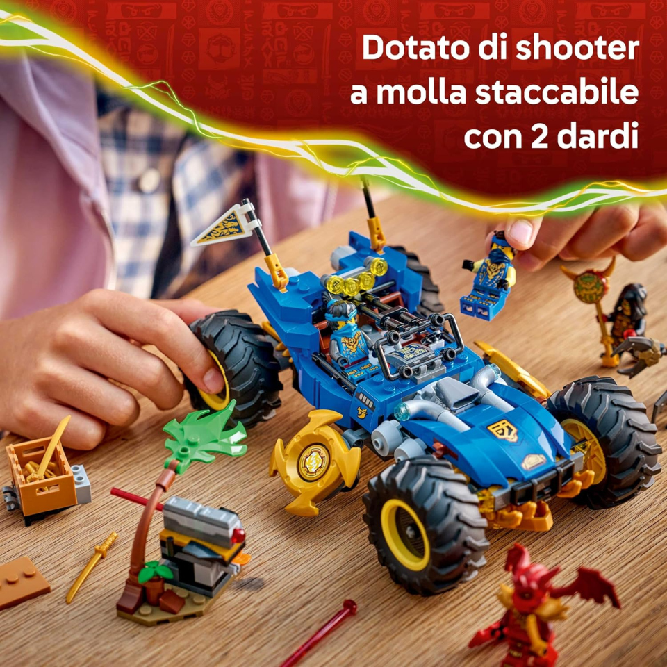 LEGO Ninjago Auto Mutaforma di Jay 2 in 1 (71856)