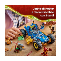 LEGO Ninjago Auto Mutaforma di Jay 2 in 1 (71856)