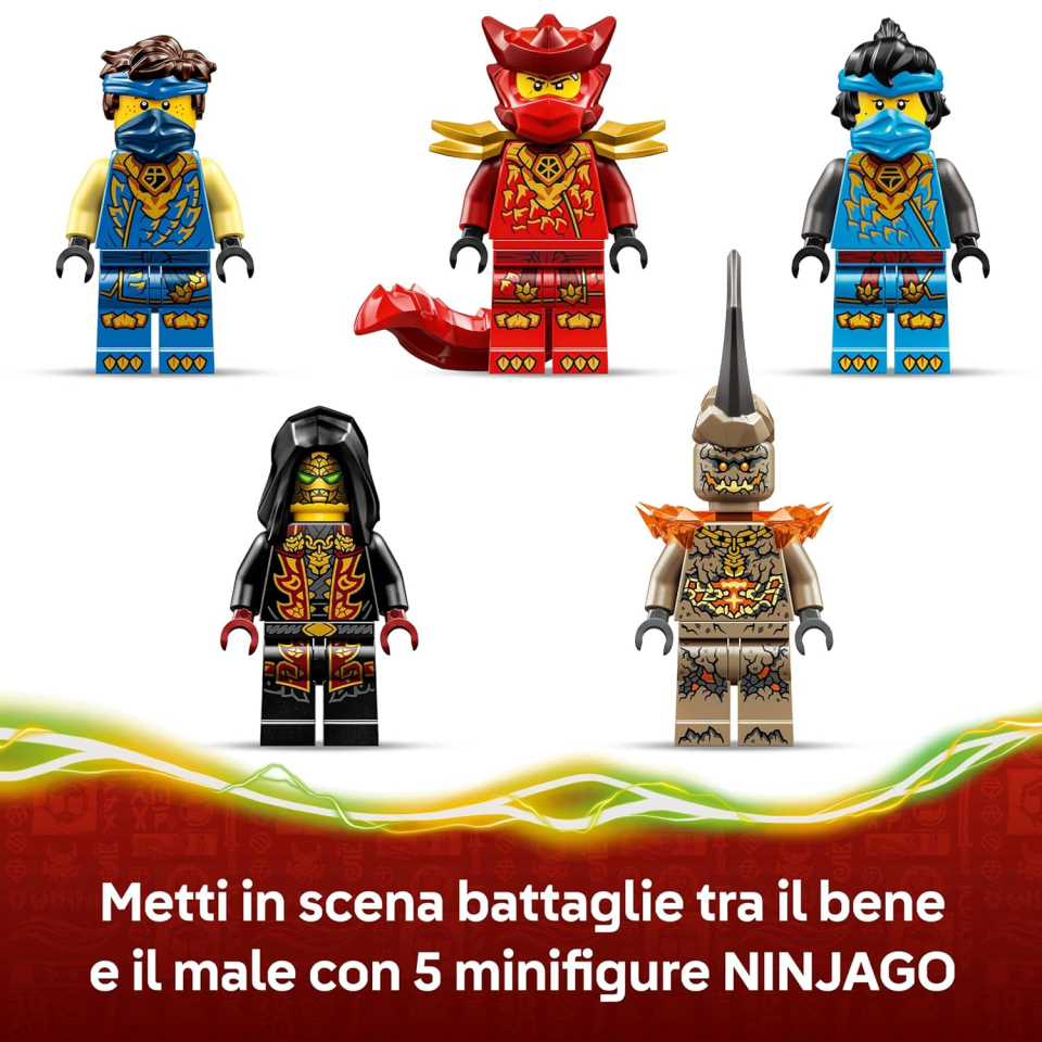 LEGO Ninjago Auto Mutaforma di Jay 2 in 1 (71856)