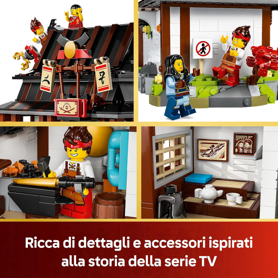LEGO Ninjago La Bottega delle Quattro Armi – Edizione 15° Anniversario 71858