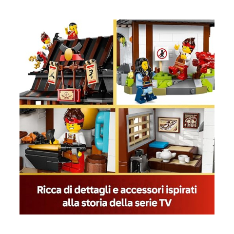 LEGO Ninjago La Bottega delle Quattro Armi – Edizione 15° Anniversario 71858
