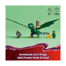 LEGO Ninjago Drago della Foresta Verde di Lloyd 71829