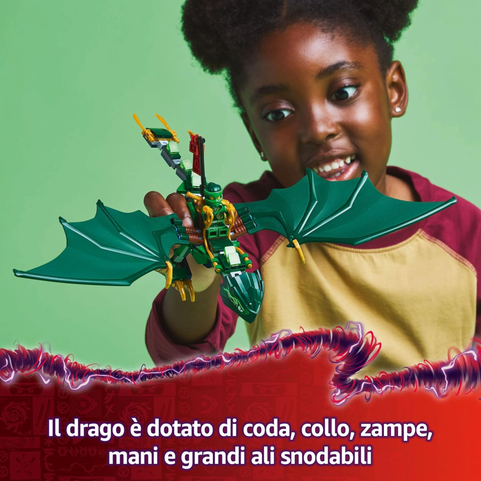 LEGO Ninjago Drago della Foresta Verde di Lloyd 71829