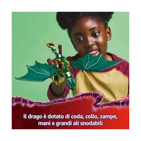 LEGO Ninjago Drago della Foresta Verde di Lloyd 71829
