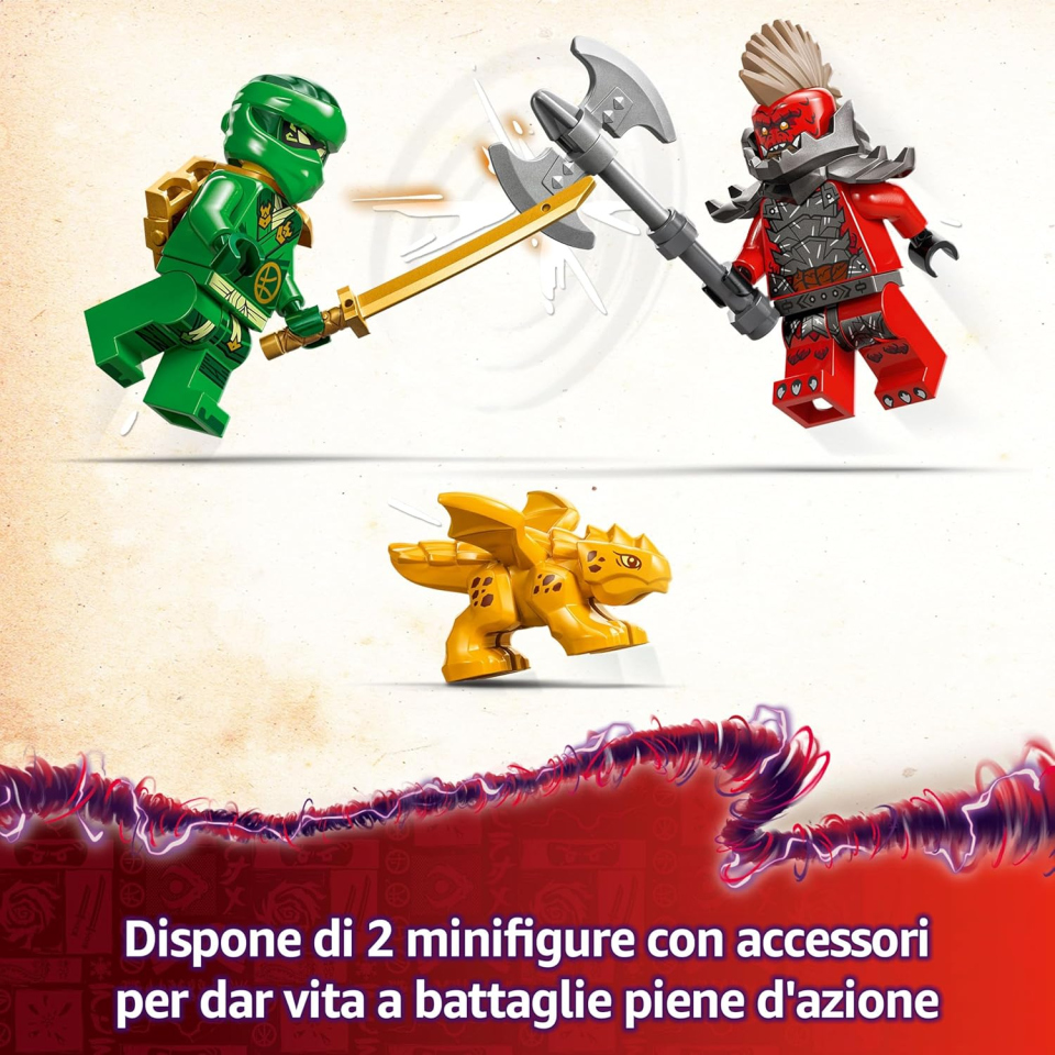 LEGO Ninjago Drago della Foresta Verde di Lloyd 71829