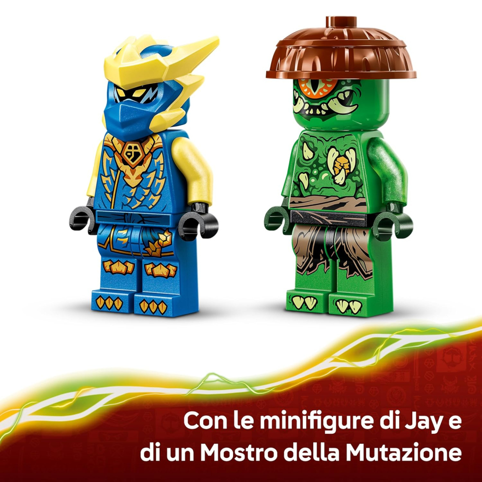 LEGO Ninjago Drago-Mech di Jay 71853 – Set Costruzioni da 4 Anni
