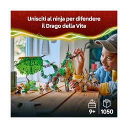 LEGO Ninjago Drago della Vita 71859 con Mech e 8 Minifigure