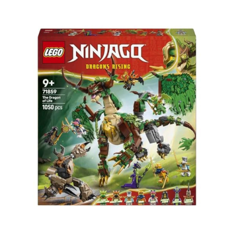 LEGO Ninjago Drago della Vita 71859 con Mech e 8 Minifigure