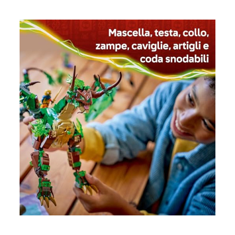 LEGO Ninjago Drago della Vita 71859 con Mech e 8 Minifigure