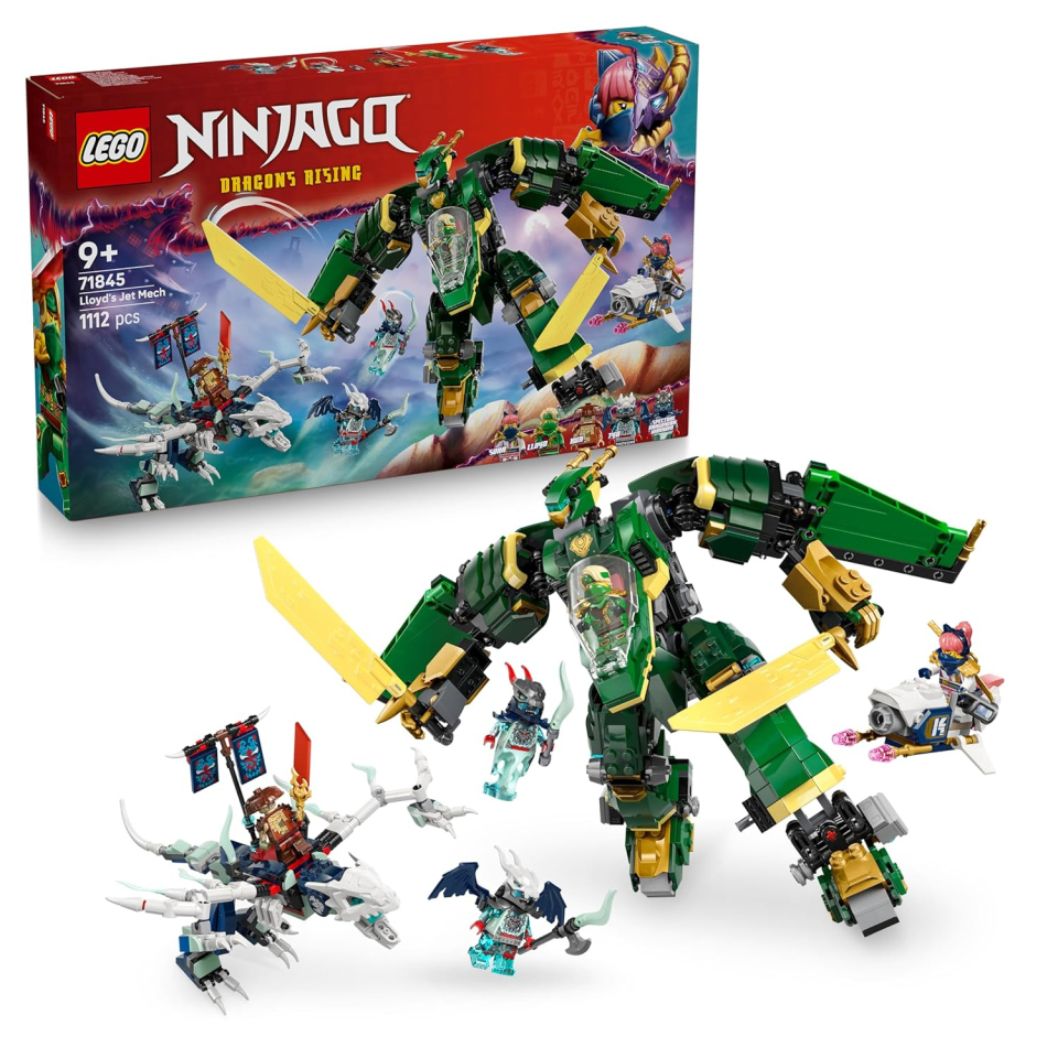 LEGO Ninjago Jet Mech di Lloyd 2in1 con Drago e Minifigure (71845)