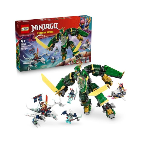 LEGO Ninjago Jet Mech di Lloyd 2in1 con Drago e Minifigure (71845)