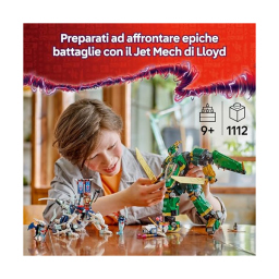 LEGO Ninjago Jet Mech di Lloyd 2in1 con Drago e Minifigure (71845)