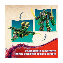 LEGO Ninjago Jet Mech di Lloyd 2in1 con Drago e Minifigure (71845)