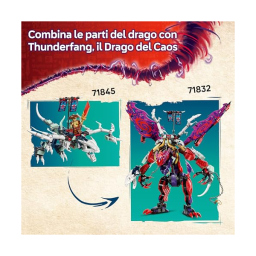 LEGO Ninjago Jet Mech di Lloyd 2in1 con Drago e Minifigure (71845)