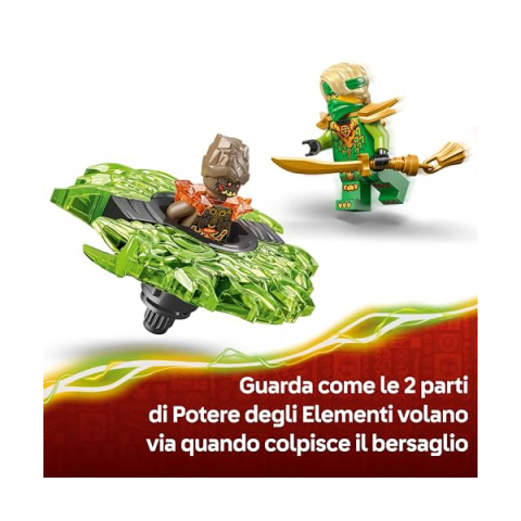 LEGO Ninjago Lloyd Spinner Mostro della Terra 71850