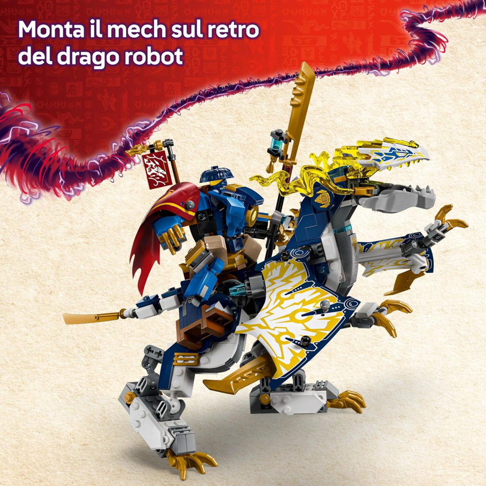 LEGO Ninjago Mech Cavalca-Drago di Rogue 71843