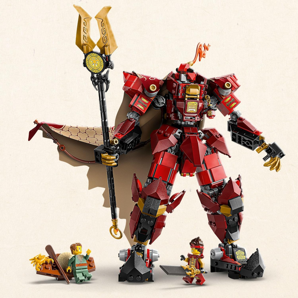 LEGO Ninjago 71846 Mech Cavaliere del Fuoco con Mostro Marino