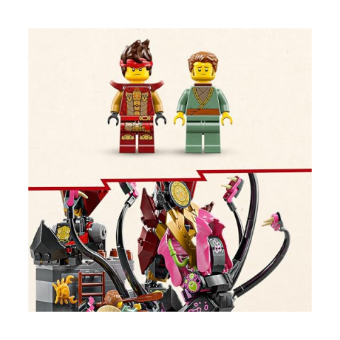 LEGO Ninjago 71846 Mech Cavaliere del Fuoco con Mostro Marino