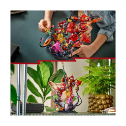 LEGO Ninjago 71846 Mech Cavaliere del Fuoco con Mostro Marino