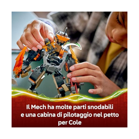 LEGO Ninjago Mech di Cole e Drago Zane 71854