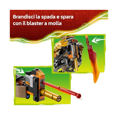 LEGO Ninjago Mech di Cole e Drago Zane 71854
