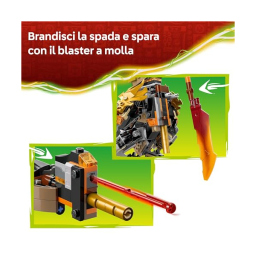 LEGO Ninjago Mech di Cole e Drago Zane 71854