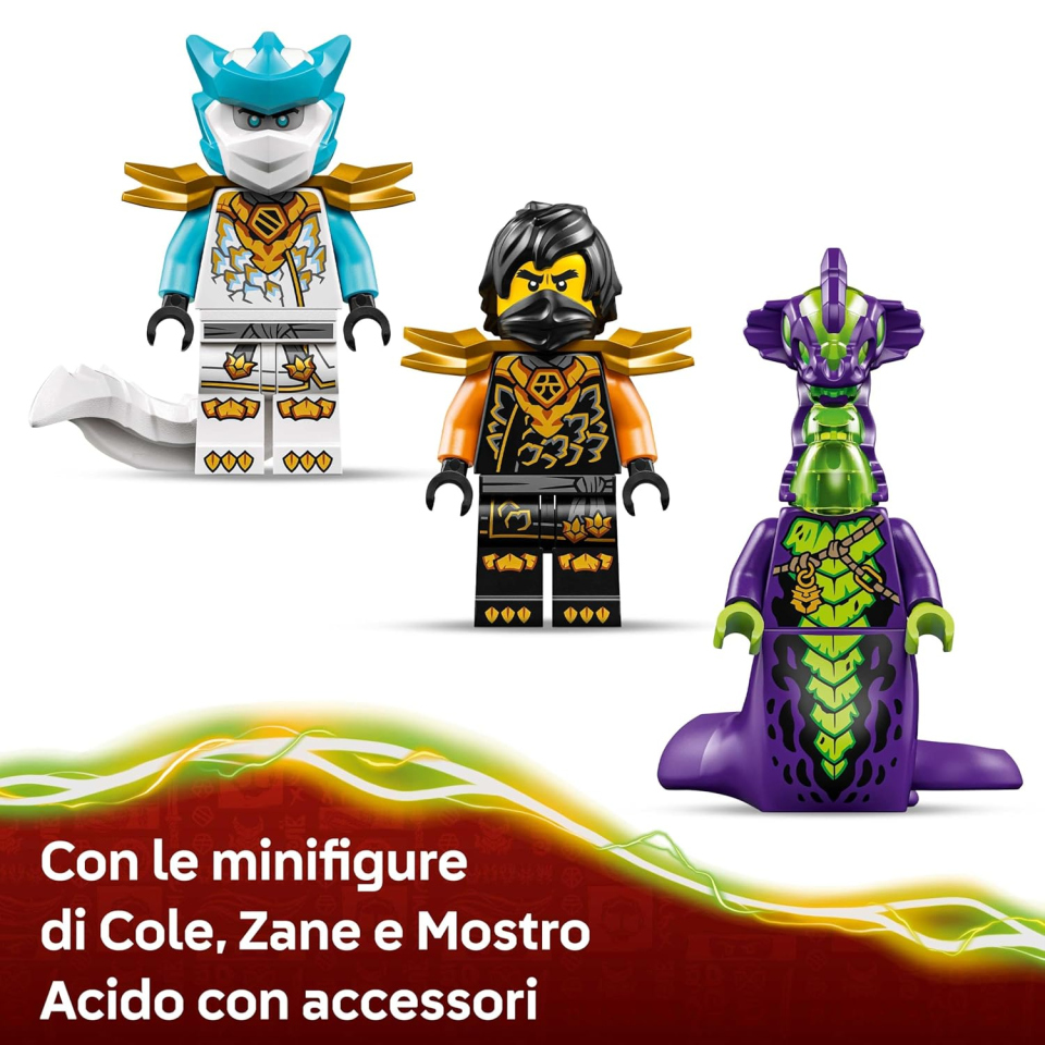 LEGO Ninjago Mech di Cole e Drago Zane 71854