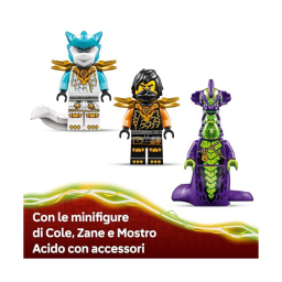 LEGO Ninjago Mech di Cole e Drago Zane 71854