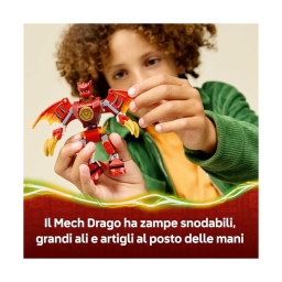 LEGO Ninjago Mech Drago di Kai 71851 - Battle Pack con 3 Minifigure