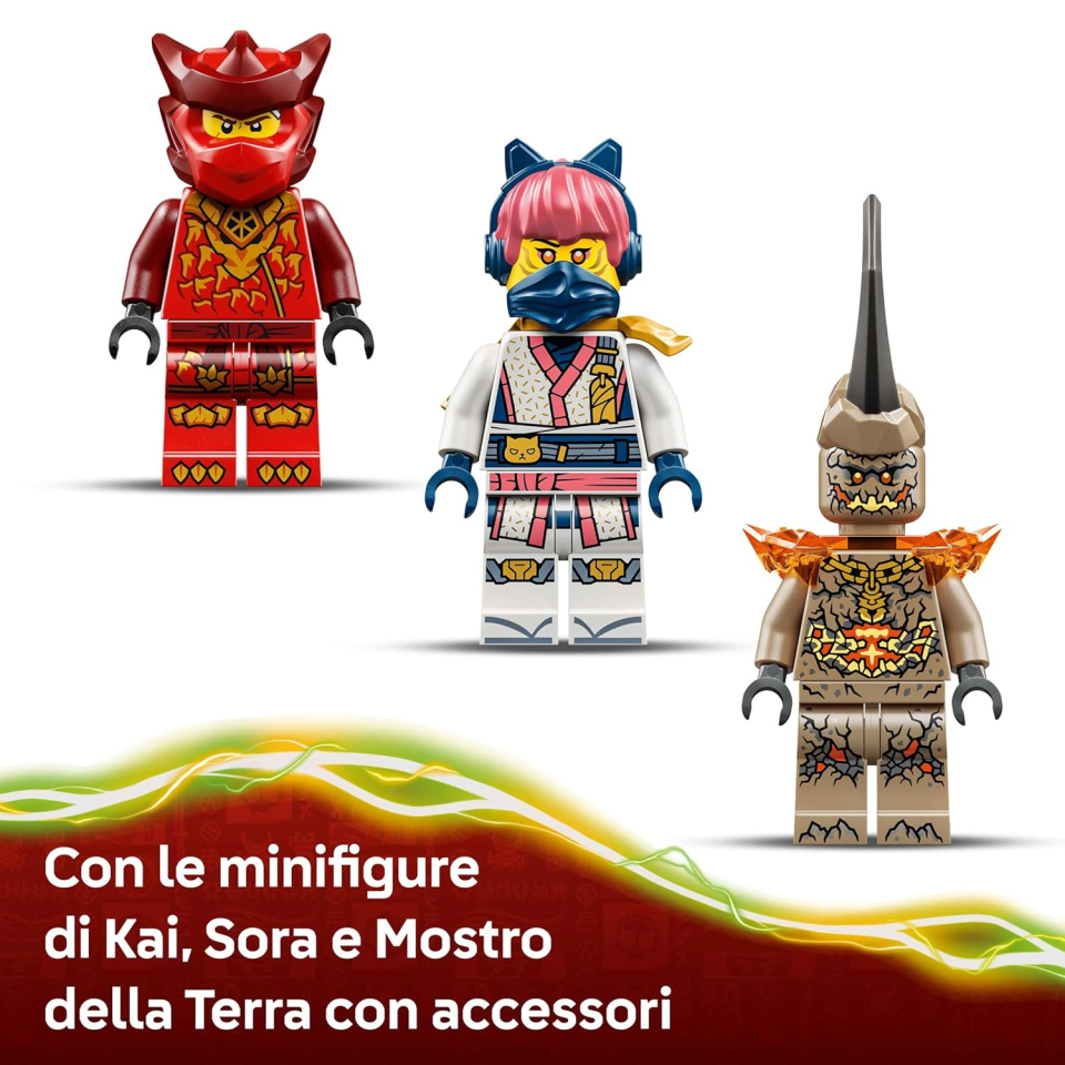 LEGO Ninjago Mech Drago di Kai 71851 - Battle Pack con 3 Minifigure
