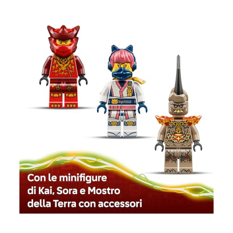 LEGO Ninjago Mech Drago di Kai 71851 - Battle Pack con 3 Minifigure