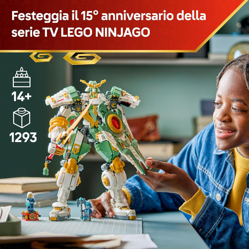 LEGO Ninjago Mech Titano di Lloyd 71860 - Edizione 15° Anniversario