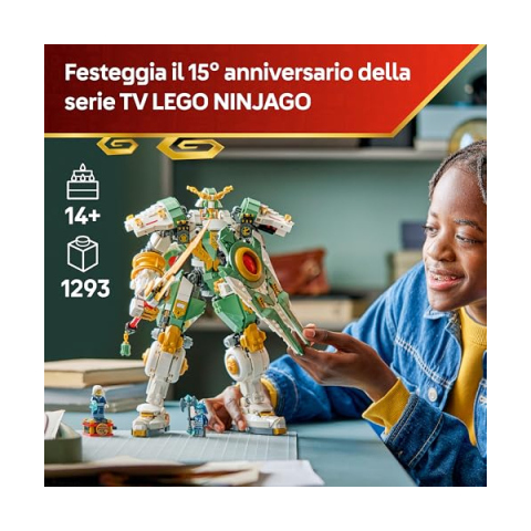 LEGO Ninjago Mech Titano di Lloyd 71860 - Edizione 15° Anniversario