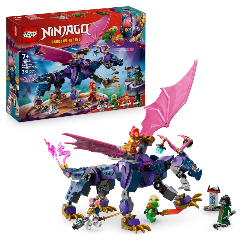 LEGO Ninjago Rontu Drago Maestro con Lloyd e Sora 71842