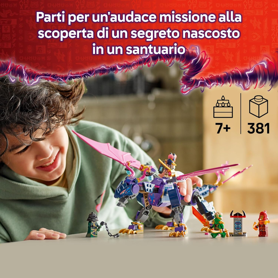 LEGO Ninjago Rontu Drago Maestro con Lloyd e Sora 71842